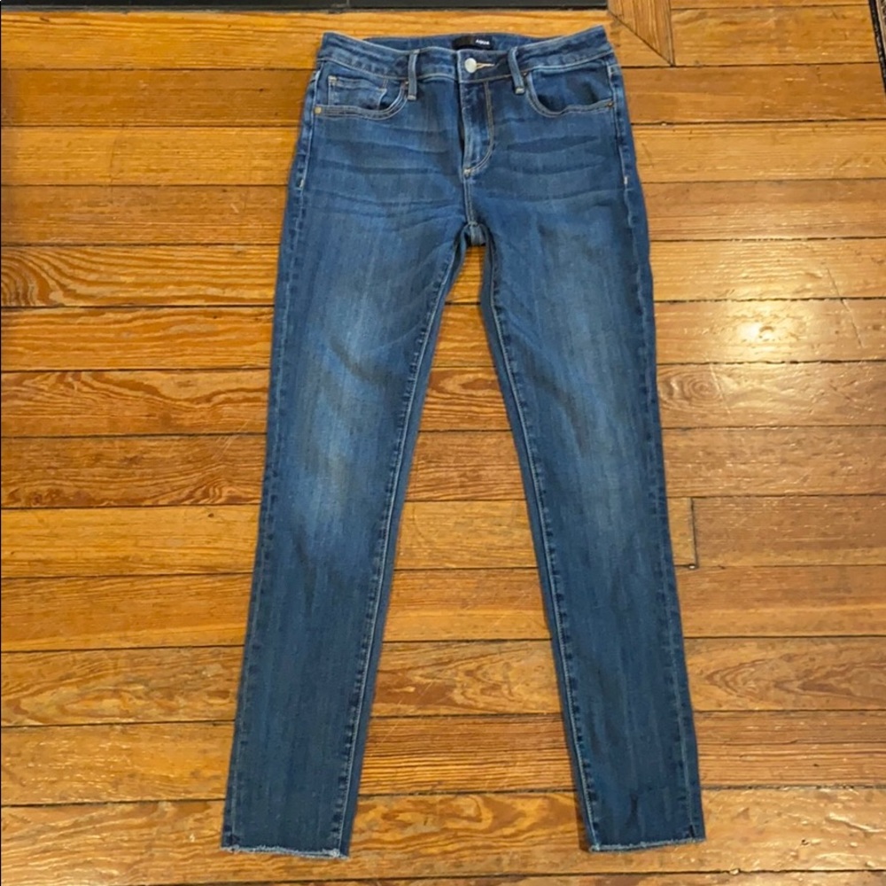 AQUA mid-rise skinny jeans